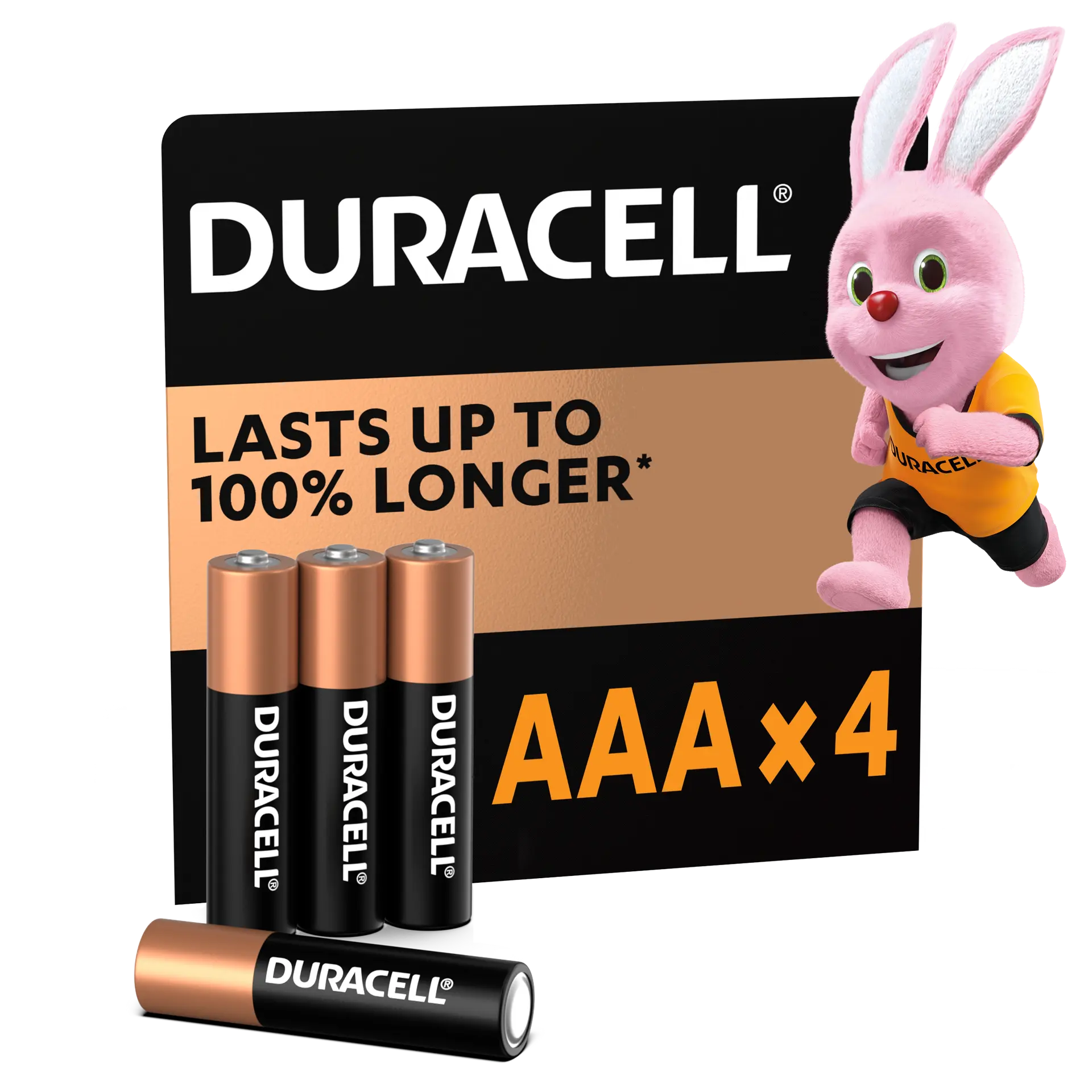 Duracell Alkaline Batteries AAA 4 Pcs - view 2